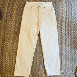French Dressing Jeanswear light khaki jeans, size 8P in EUC